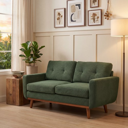 Modern loveseat 2 seater - modern,
